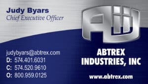 Judy Byars Business Card