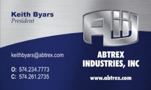 Keith Byars Business Card