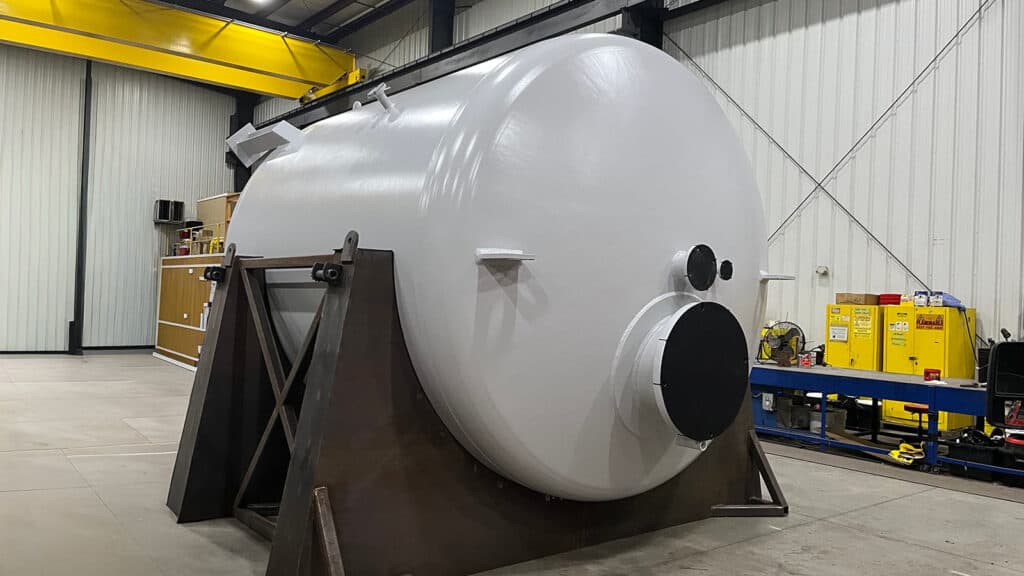 Pressure Vessel with 4 Coat System by Abtrex Industries