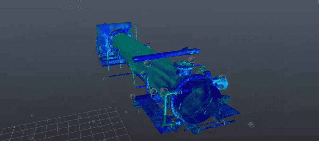 3D point cloud scan