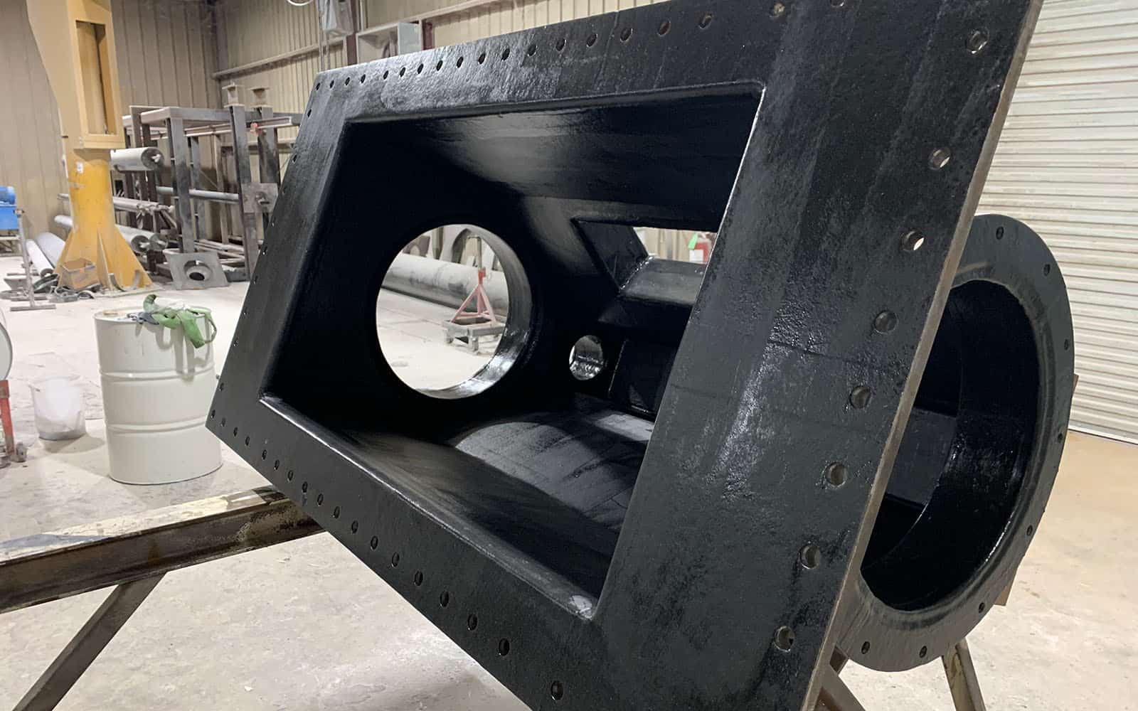 FRP Lining on Steel
